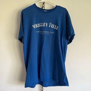 Baseball Chicago T-shirt. Blue. Size L